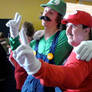 Luigi and Mario Cosplay