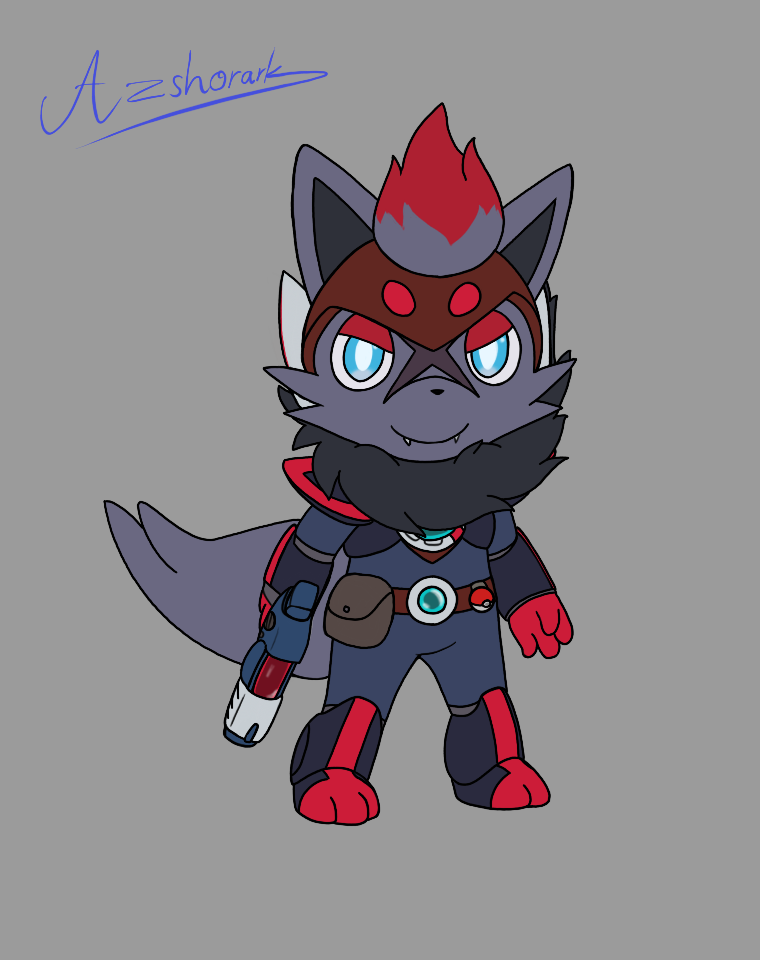Megaman X Pokemon Zorua Axl No Shading By Azshorark On Deviantart Megaman X Pokemon Zorua Axl No Shading By Azshorark On Deviantart