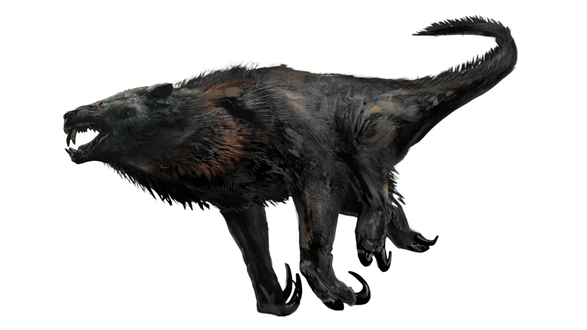 Hollow earth creature wart dog render transparent by gojirahh on DeviantArt