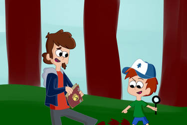 Dipper and Danny Requested by Ammoniteling