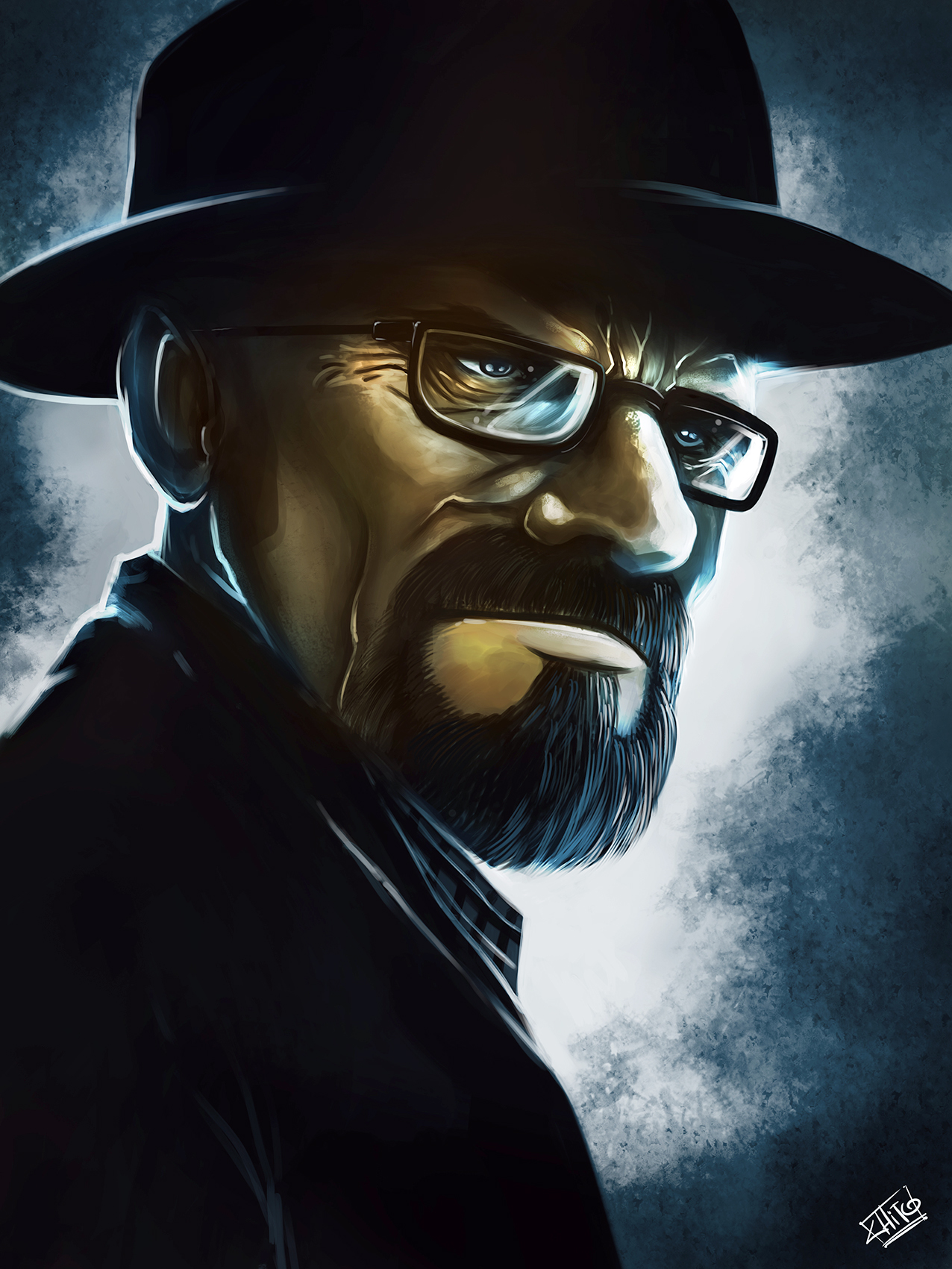 Walter White Sees Pou by GabrielMejia1999 on DeviantArt