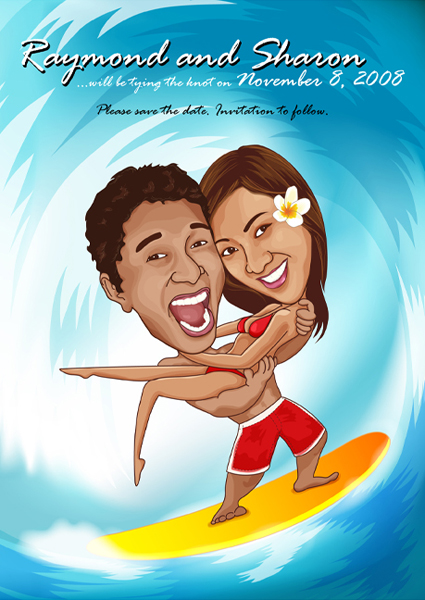 Raymond and Sharon : Surf