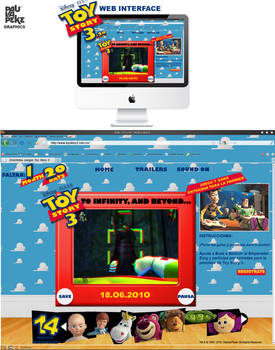 TOY STORY 3 WEB INTERFACE