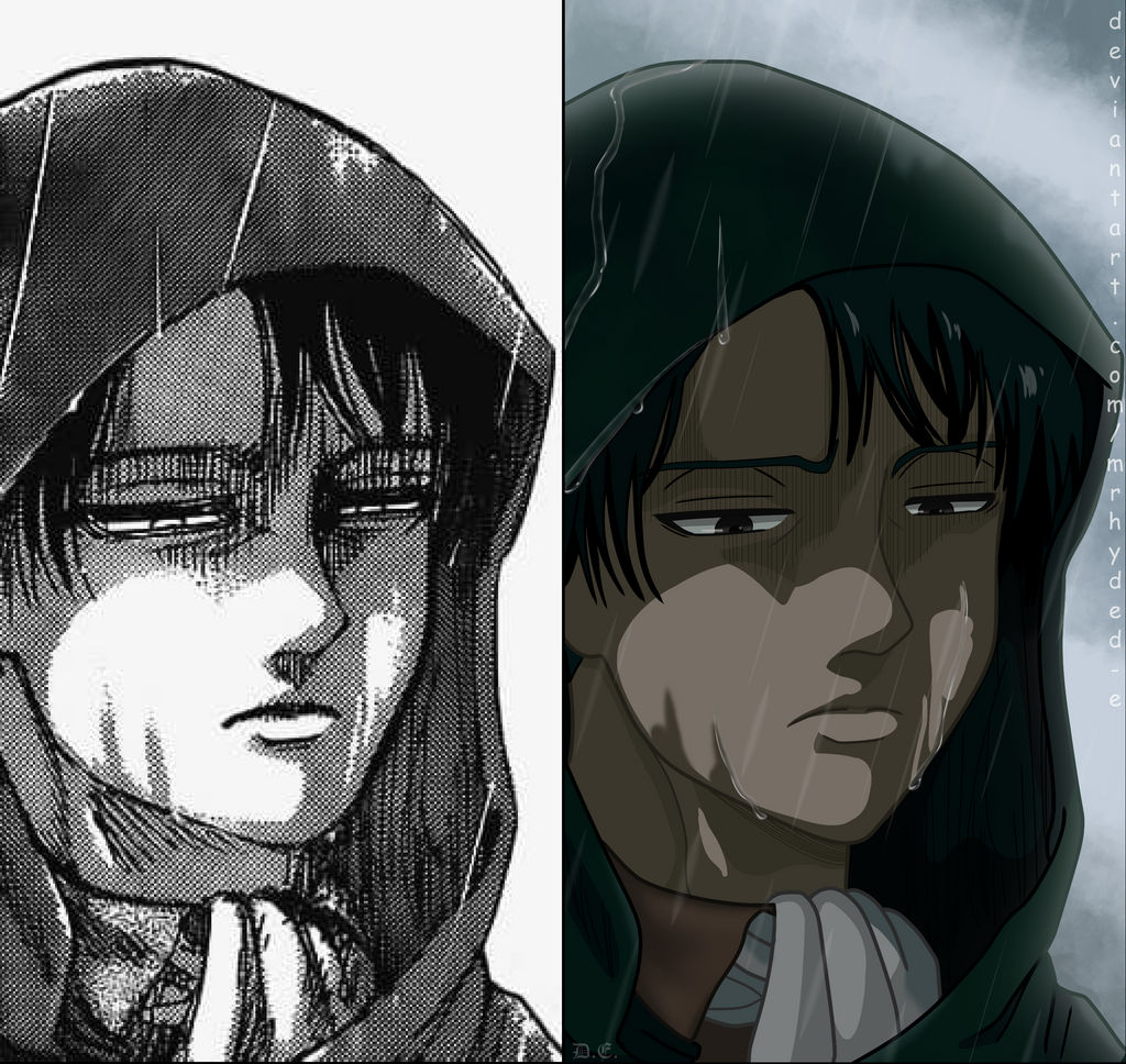 View Levi Ackerman Manga Png Background