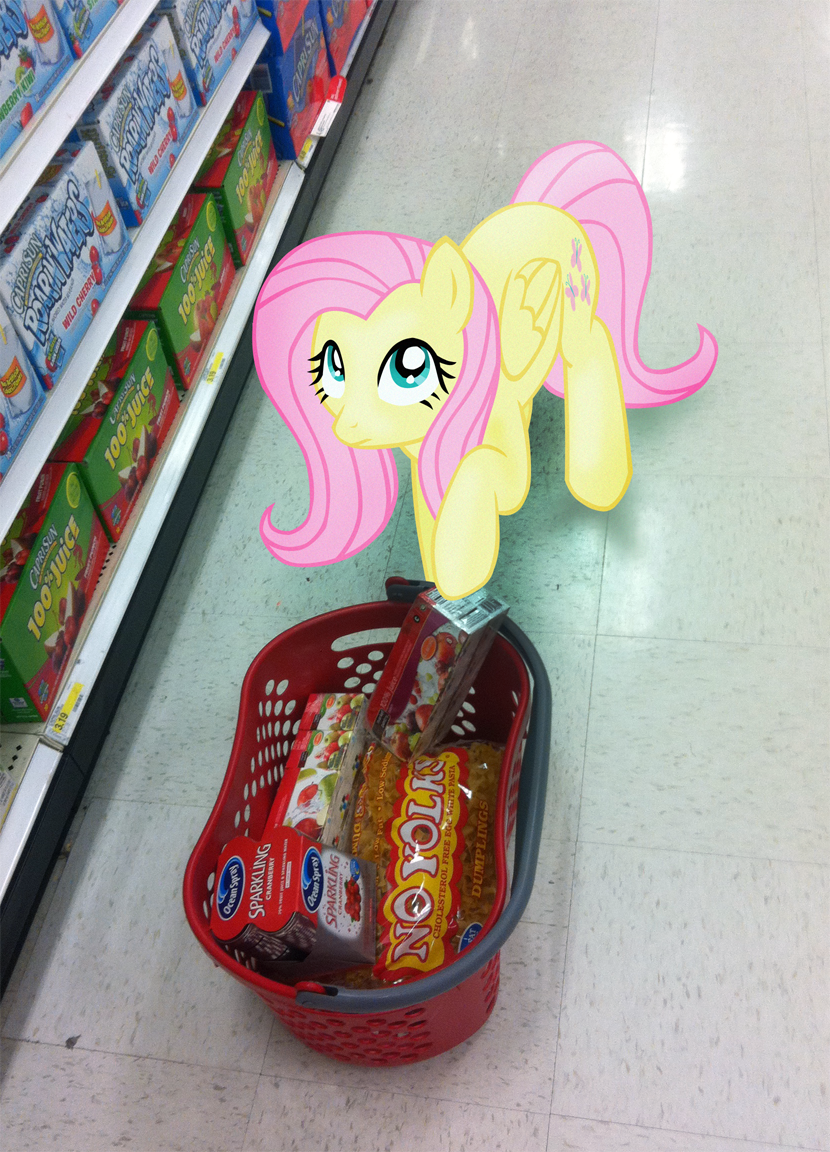 Fluttershy wants juice...