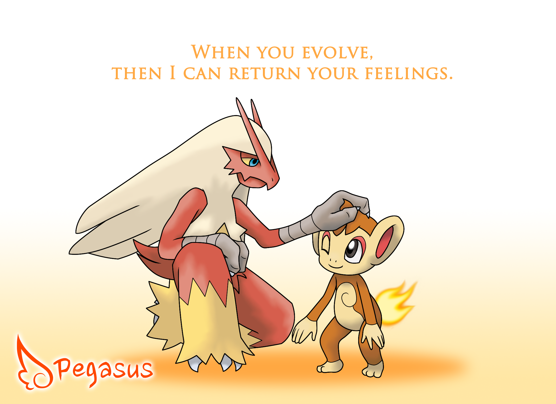 Blaziken x Chimchar - When You Evolve...