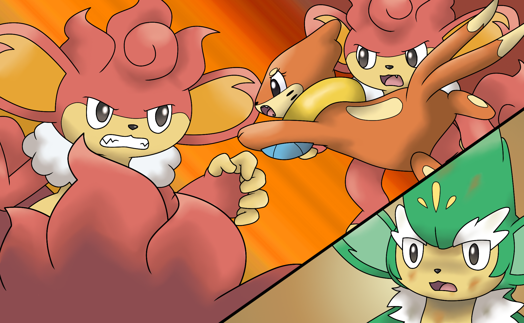 Buizel vs Simisear