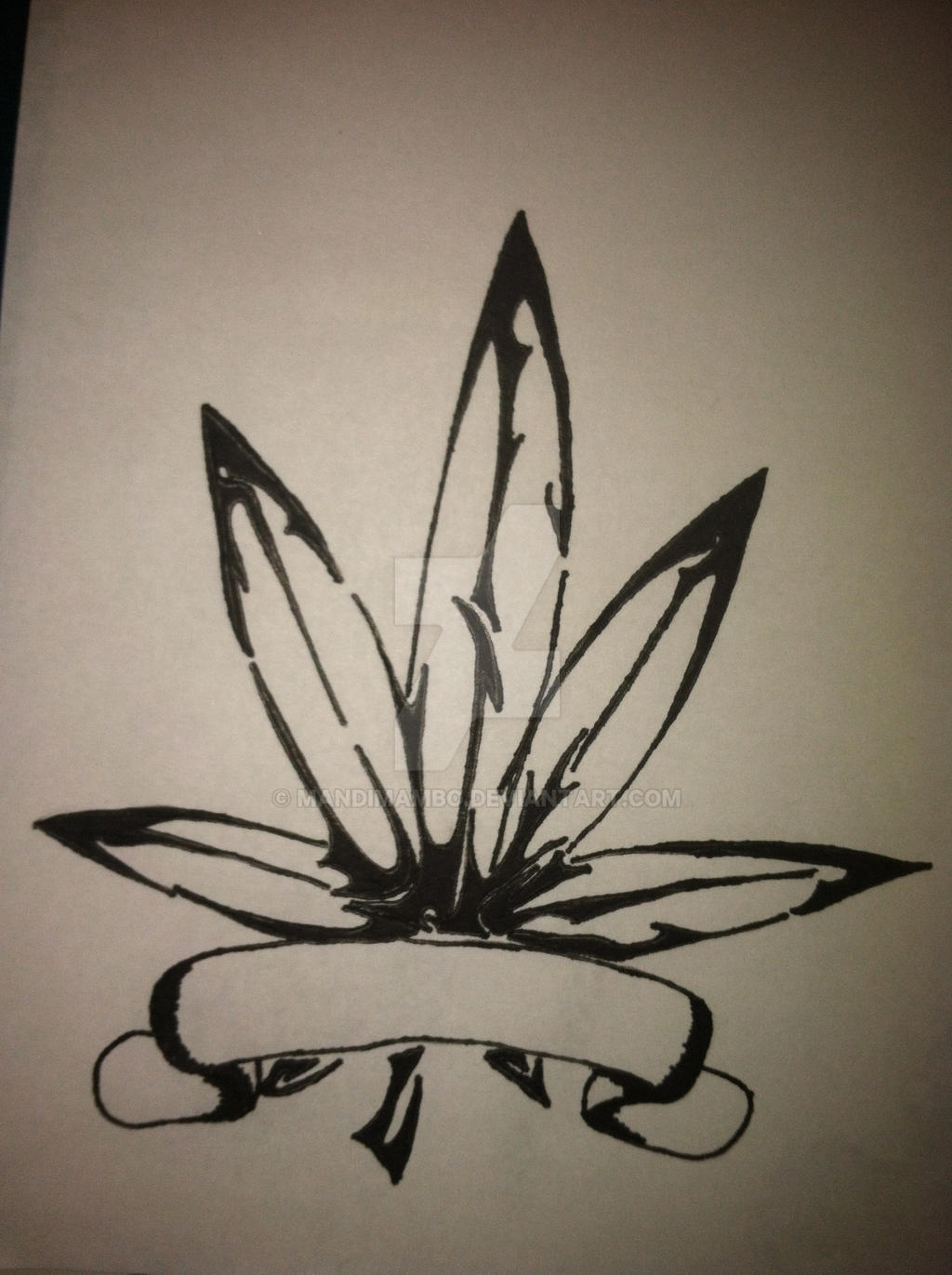 Pot Leaf Tattoo By Mandimambo On DeviantArt