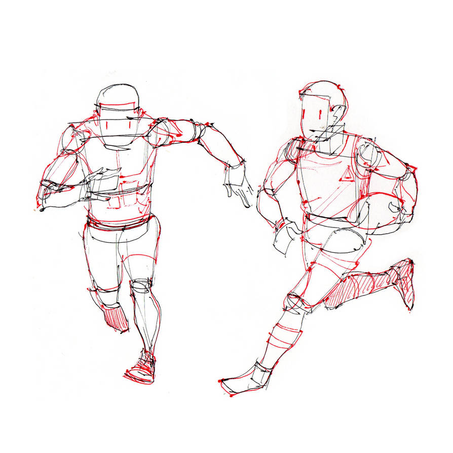 Figure sheets: Running by bluecaptain1225 on DeviantArt
