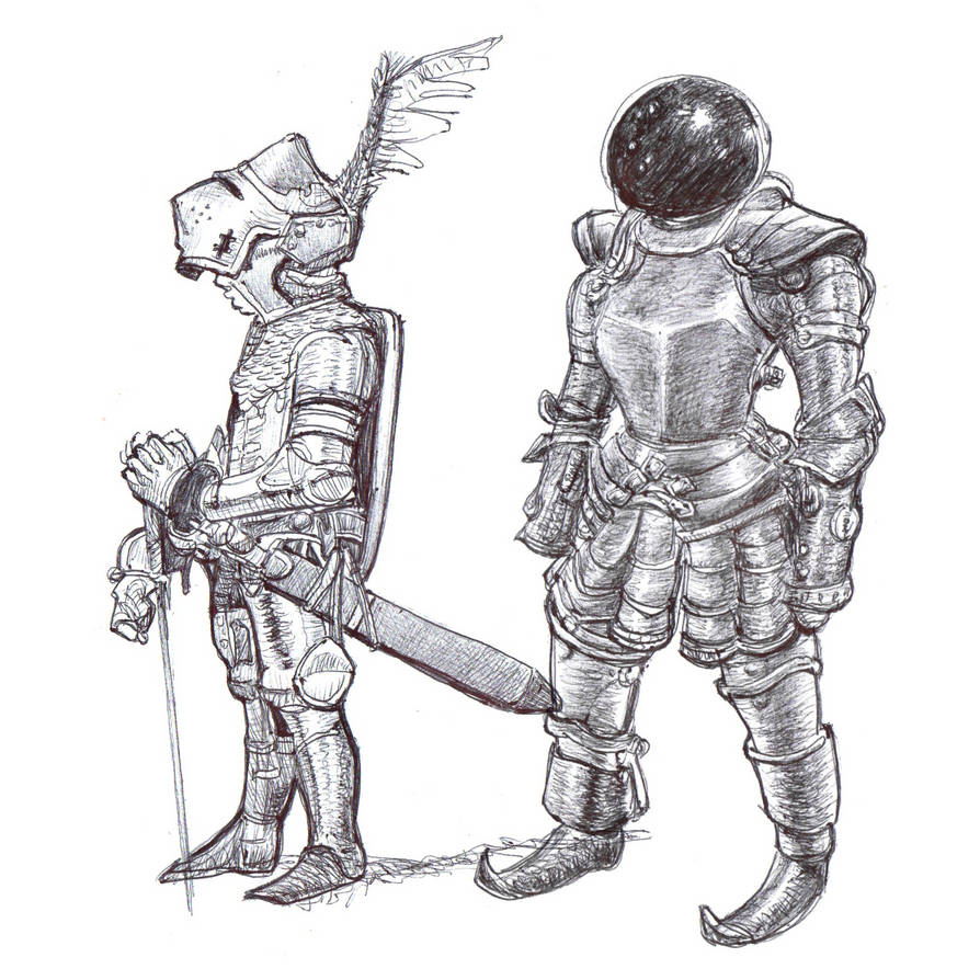 Knight Drawable Knights drawing by bluecaptain1225 on DeviantArt