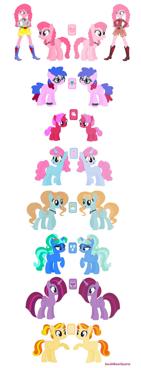 Mlp Blue Raspberry Blueberry-MLP Redesigns by SarahBearQuartz on DeviantArt