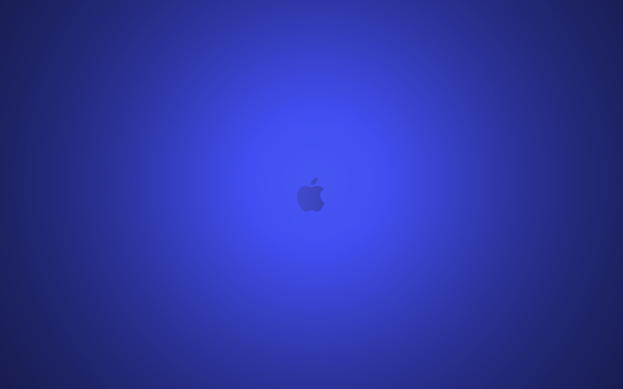 Colorful blue apple v2.