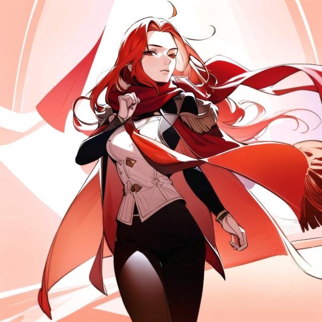 The Crimson Mage by ItsJustSoAI on DeviantArt