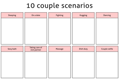Meme - 10 couple scenarios