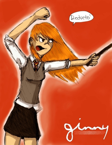 Ginny Weasley by Kilimac