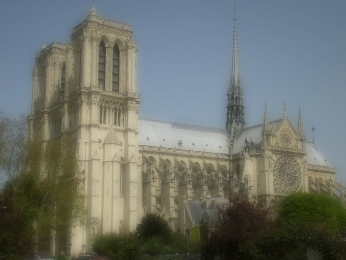 Hear the bells of Notre Dame.