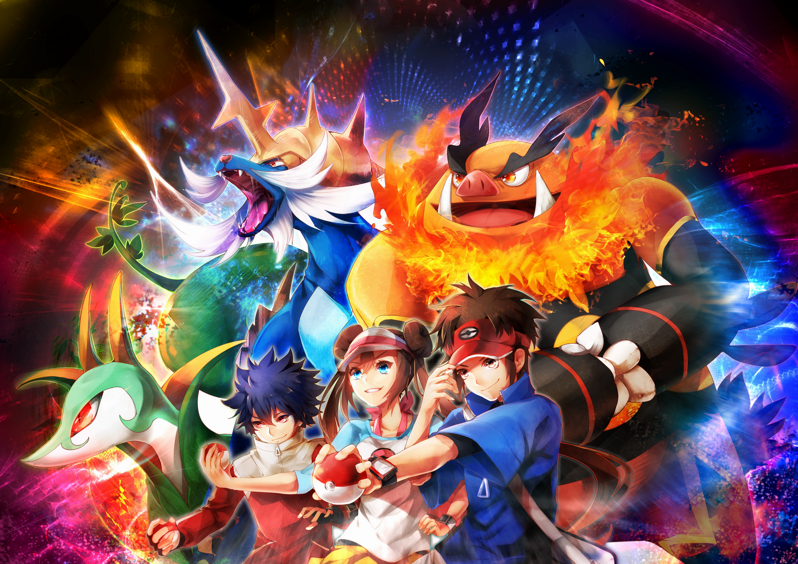 Pokemon Black And White 2 By Luluseason On Deviantart