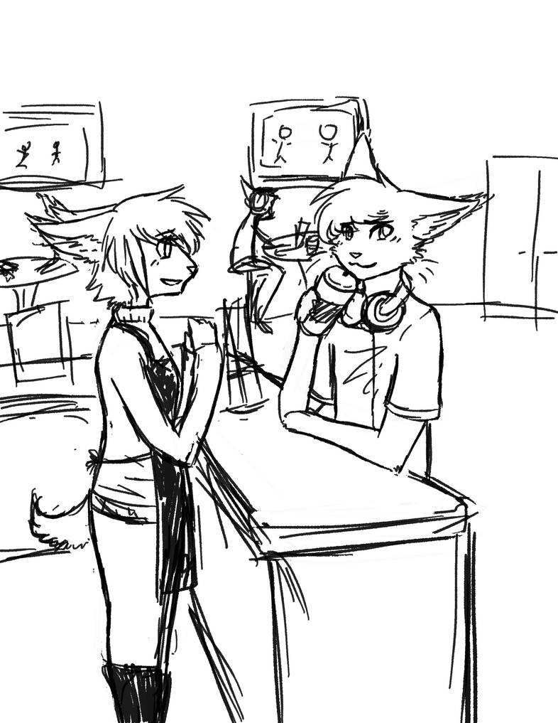 Staring Is Rude Mal by KylieKattu on DeviantArt