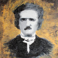 E.A.Poe 60x60 cm