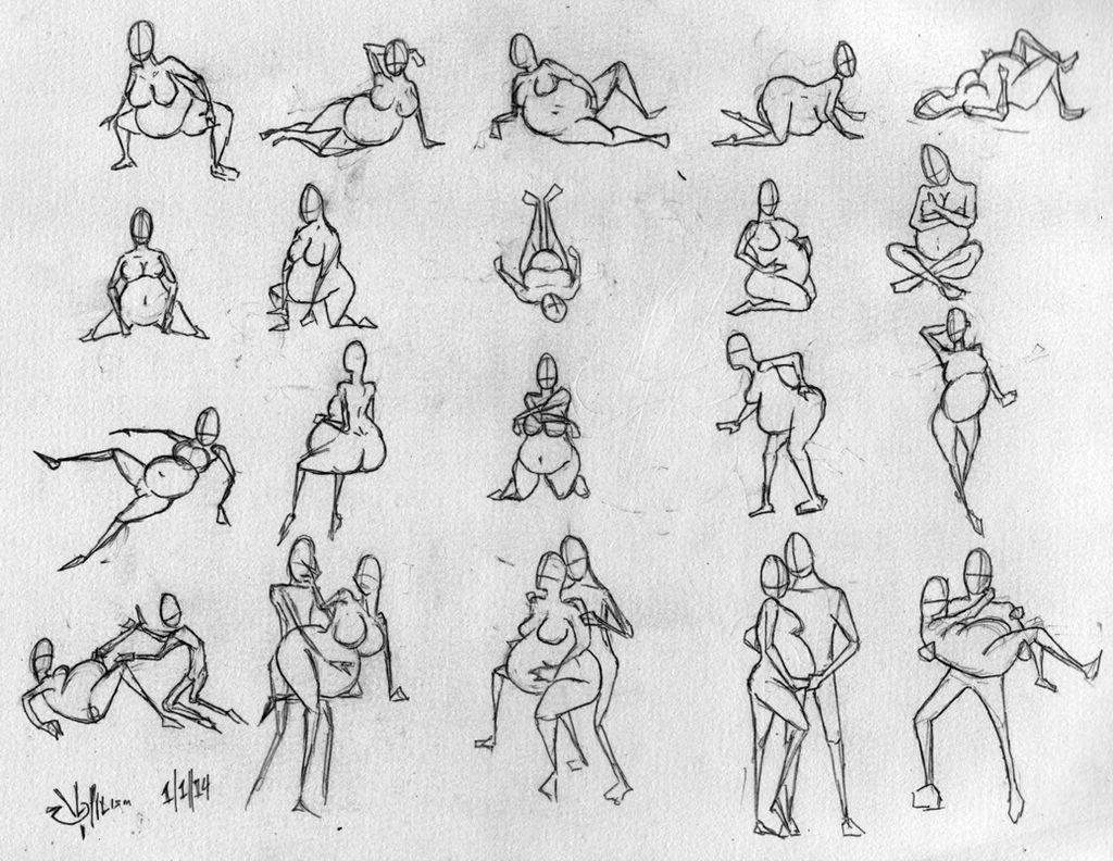 Pregnant Poses Reference Sheet By Zihilism On Deviantart
