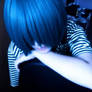 Belphegor with blue hair xD