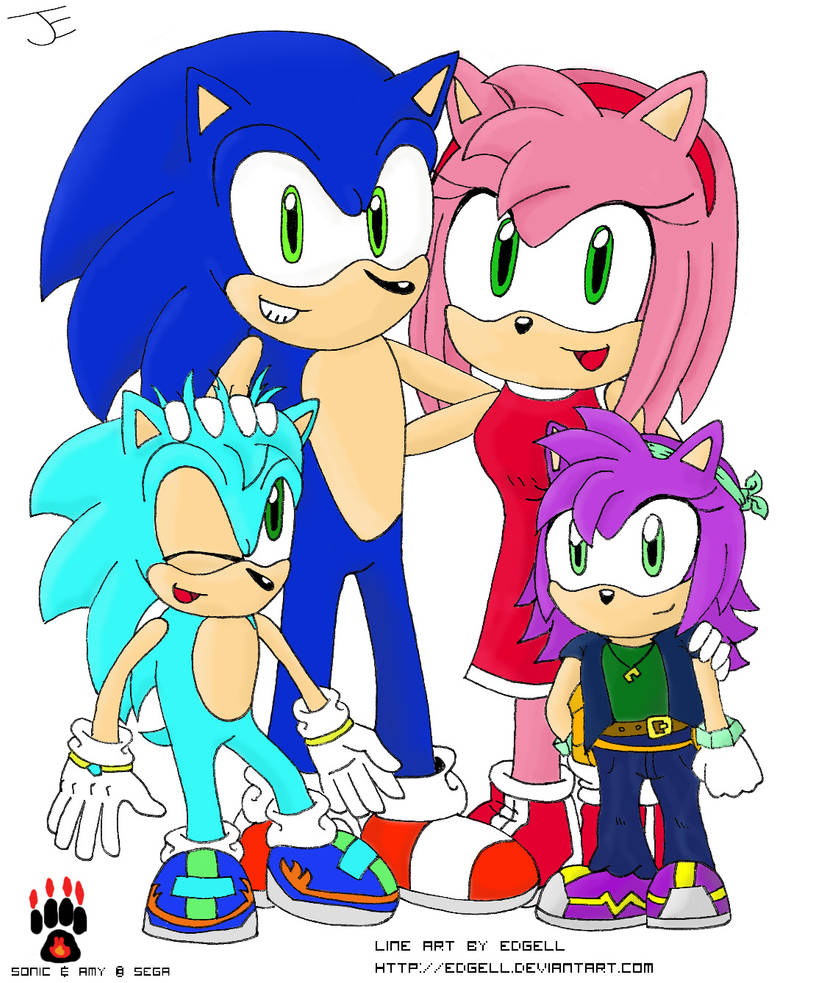 Sonic's Family Collab by Midnight-The-Cat on DeviantArt