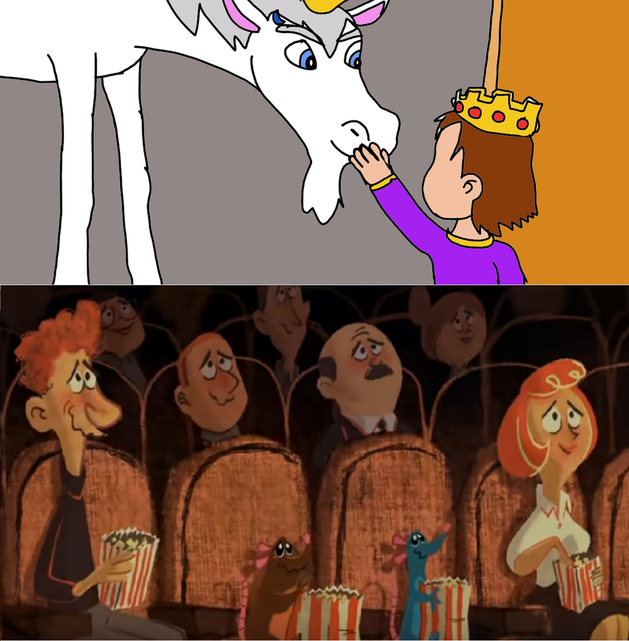 The Ratatouie Audience adores Prince Rollo and T by Rikafu19 on DeviantArt