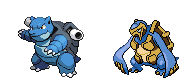 Blastoise and Carracosta