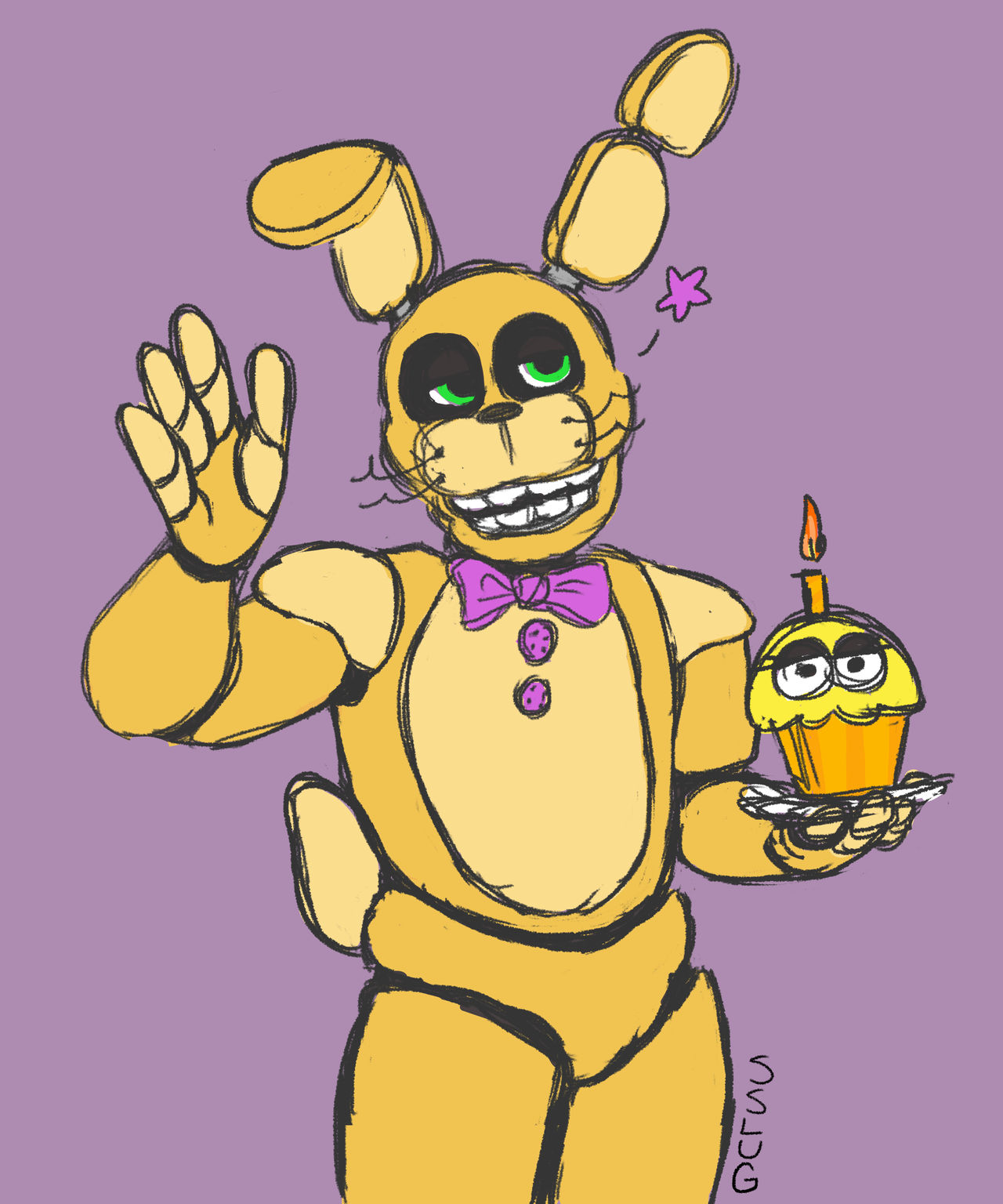 Invincible Spring Bonnie Spring Bonnie by Bunnigoop on DeviantArt