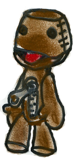 Sackboy doodle 3