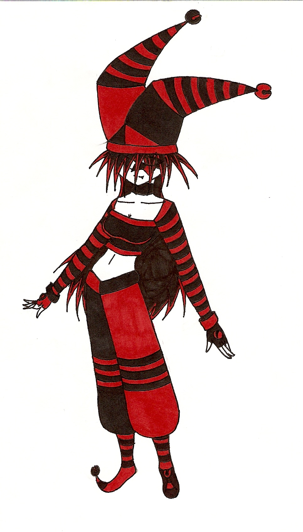 First Female Jester Female Jester by ChaosKit on DeviantArt