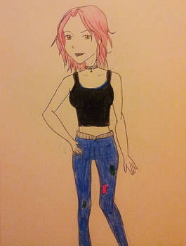 Tonks, Bubblegum girl.