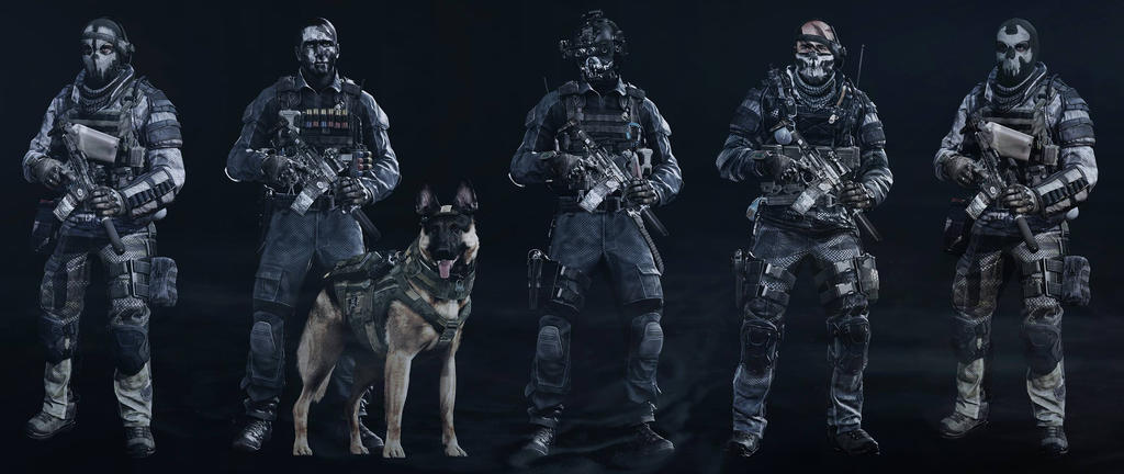 Call Of Duty Ghost Characters by TheGrzebolable on DeviantArt