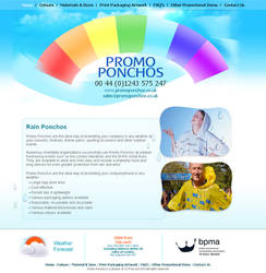 Rainbow Promo Ponchos by blue-nila