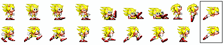 Sonic Spinball Super Sprite Sheet