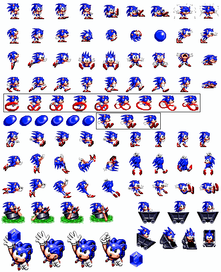 Sonic Spinball Sprite Sheet By Winstontheechidna On Deviantart