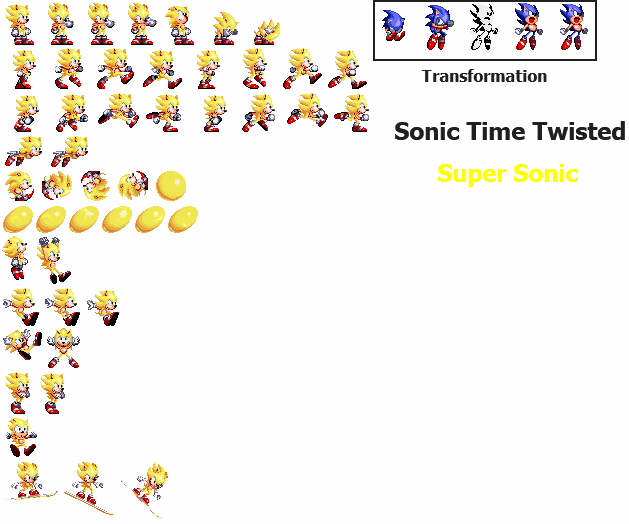 Sonic After The Sequel Mighty Sprite Sheet by RedactedAccount on DeviantArt