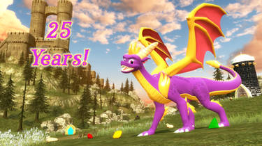 Happy 25th Anniversary, Spyro!