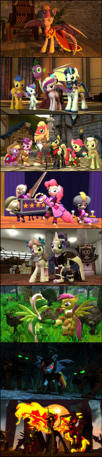 Saga of Spyro: Main Equestria Cast