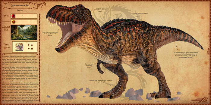TSOS Bestiary - Dinosaur, Tyrannosaurus Rex