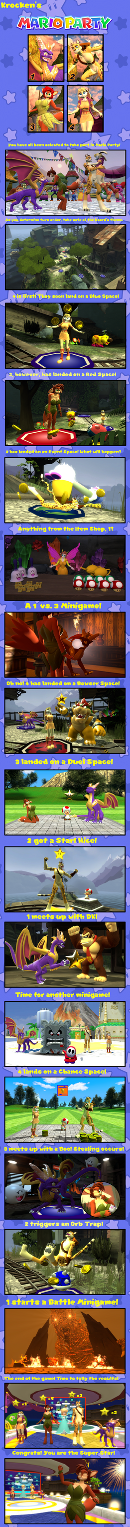 The Saga of Spyro - Mario Party