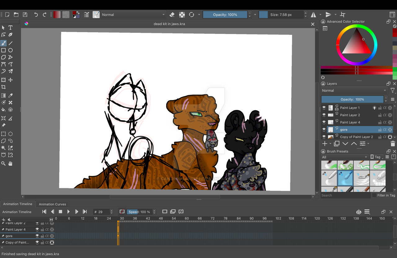 Animation By Anonymous Animation Frame by CanonicCanine3 on DeviantArt