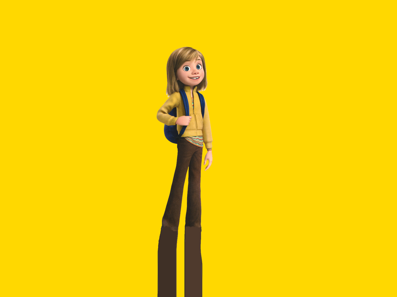 Stretchy Riley Andersen from Inside Out by GinaJuniorDeviant on DeviantArt