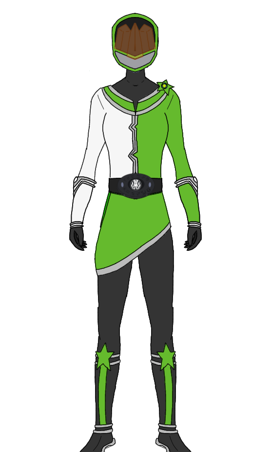 StarGreen/Green Zodiac Ranger (Female Redesign) by DocRider23 on DeviantArt