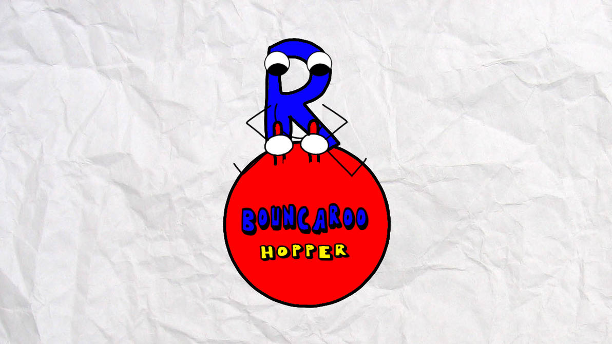 Bounce Patrol Letter R Letter R on a Bouncearoo by Robbyskylark on DeviantArt