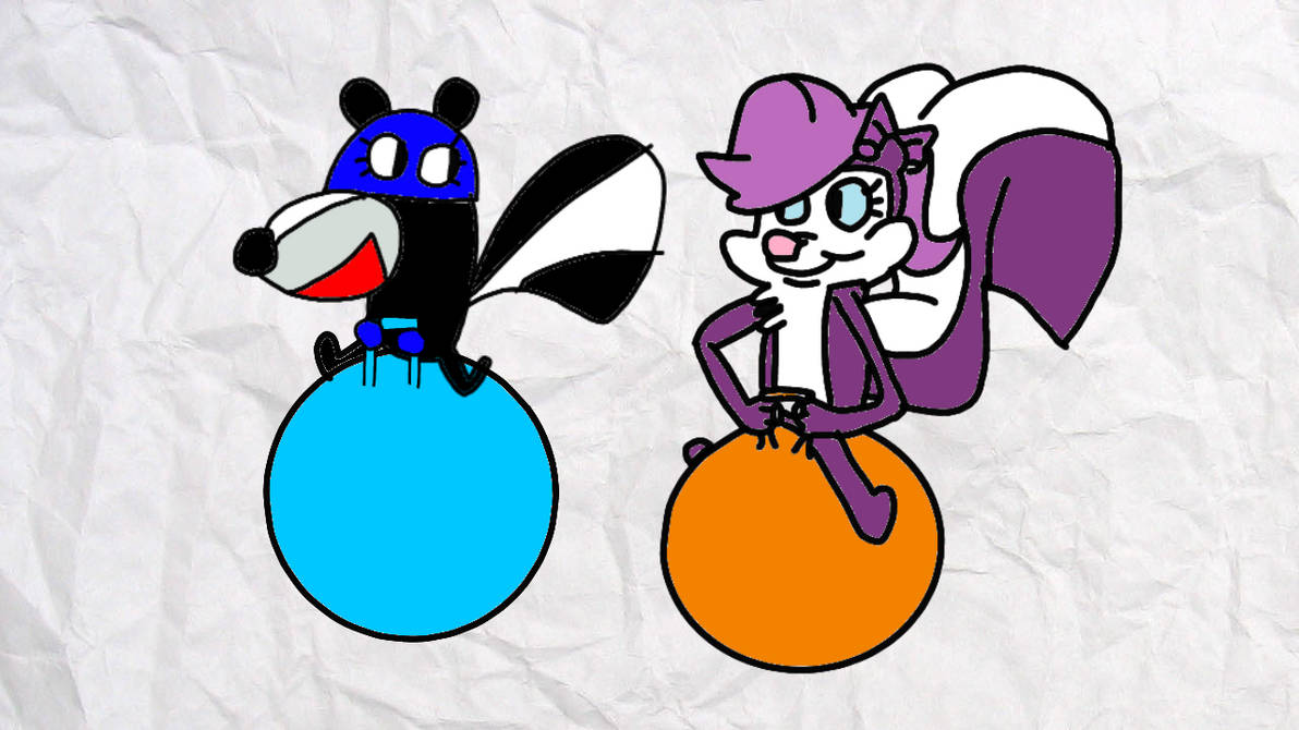 Fifi The Skunk And Fifi La Fume Bouncing By Robbyskylark On Deviantart Fifi The Skunk And Fifi La Fume Bouncing By Robbyskylark On Deviantart