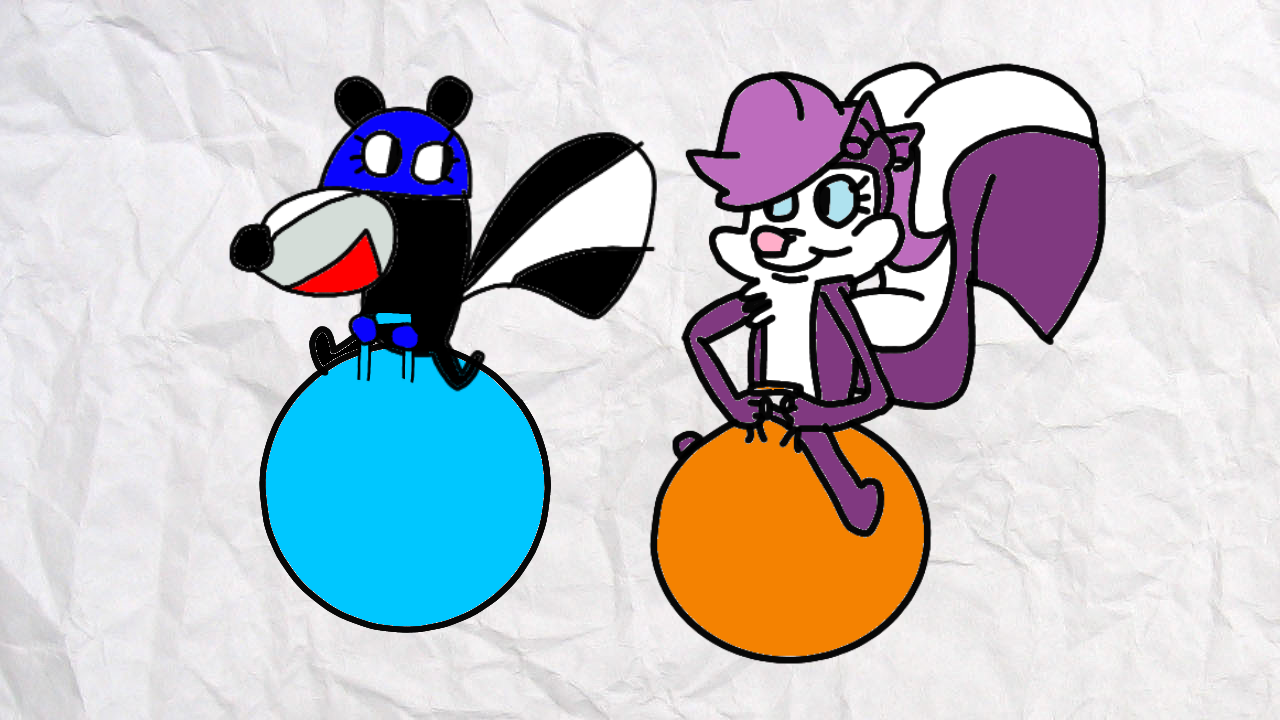 Fifi The Skunk And Fifi La Fume Bouncing By Robbyskylark On Deviantart Fifi The Skunk And Fifi La Fume Bouncing By Robbyskylark On Deviantart