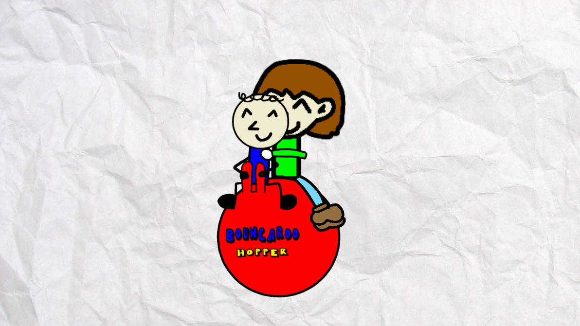 Jurrian and Alex on a Bouncearoo by Robbyskylark on DeviantArt