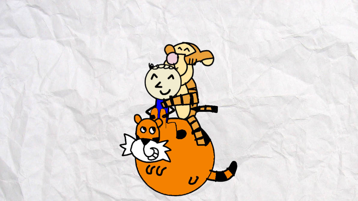 Tigger Robby Jurrian and Tigger on Stripey by Robbyskylark on DeviantArt