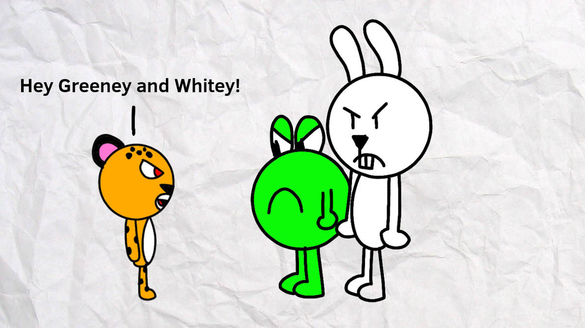 Juli calls Karel and Katie 'Greeny and Whitey' by Robbyskylark on ... Juli calls Karel and Katie 'Greeny and Whitey' by Robbyskylark on ...